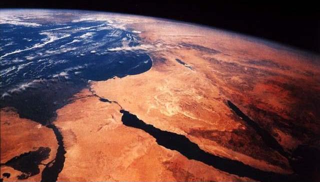 nile from space